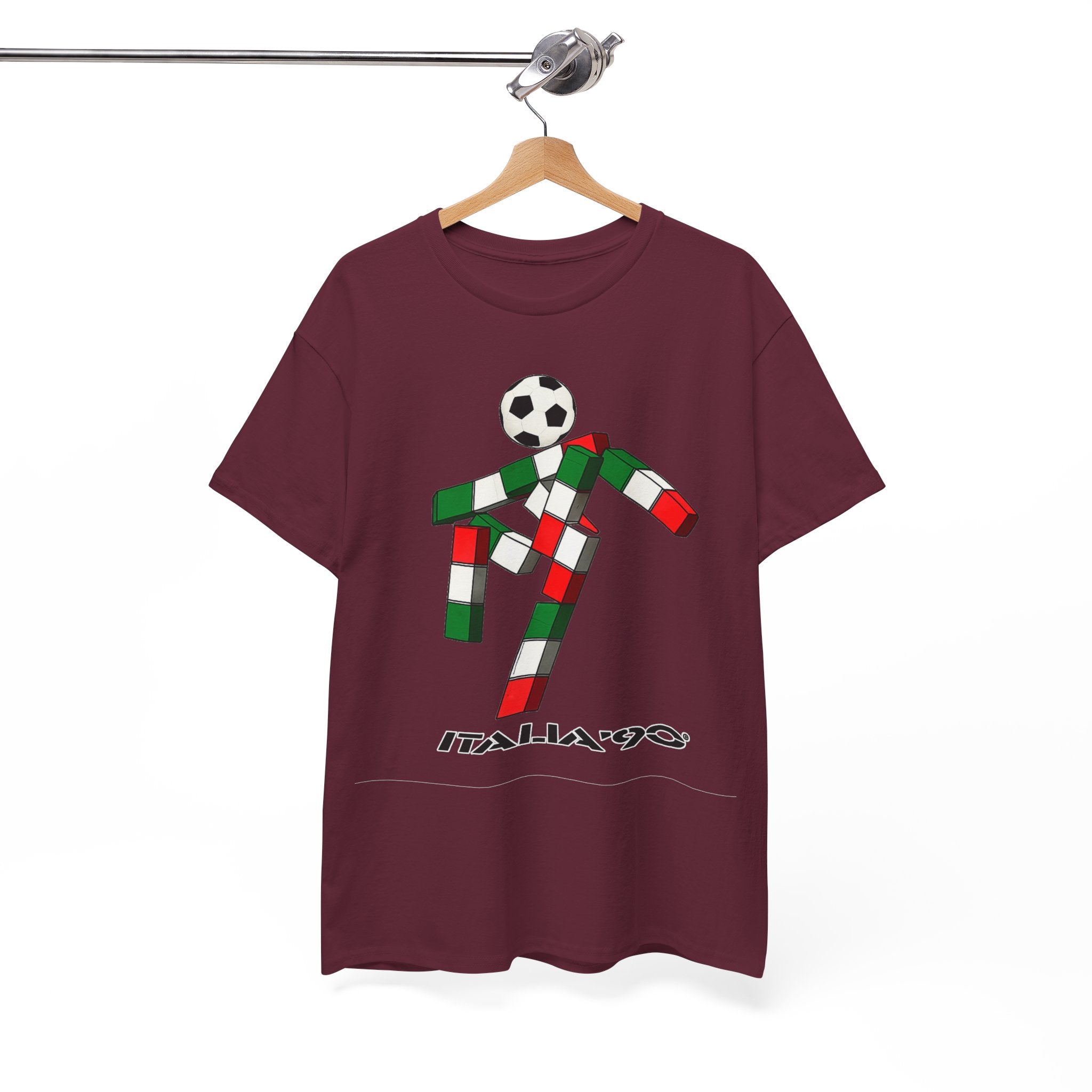 Italia '90 Soccer T‑Shirt — Retro Italian Football World Cup Tee