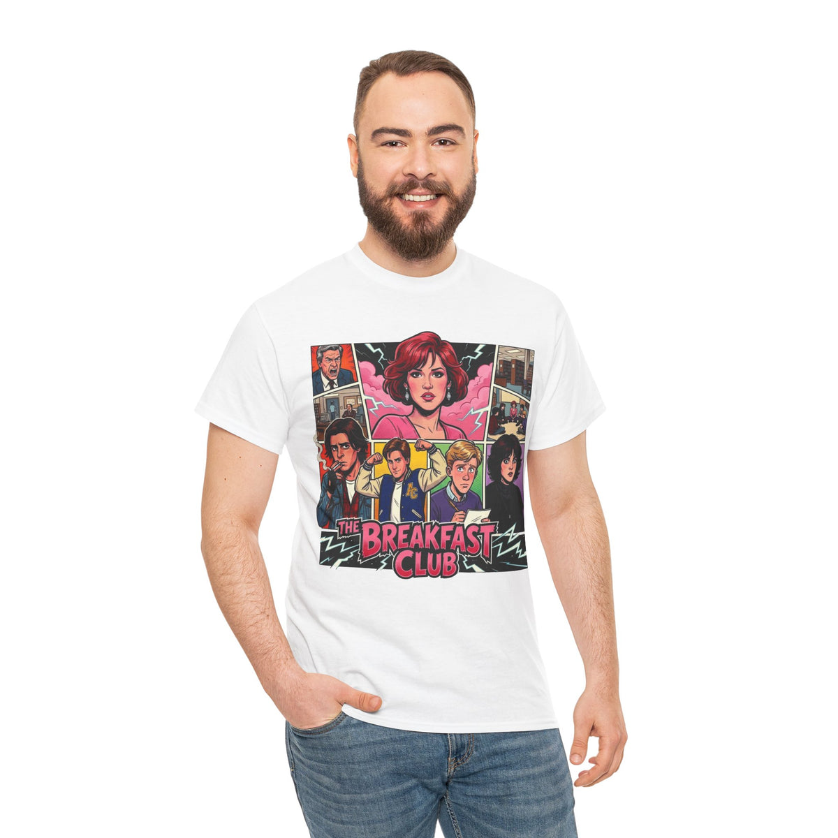 The Breakfast Club Unisex Heavy Cotton Tee