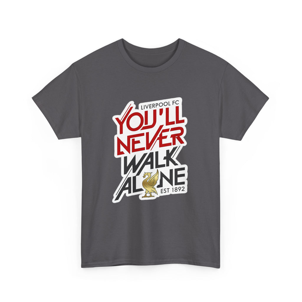 Liverpool You'll Never Walk Alone Cotton T-Shirt — Liverpool FC Fan Tee
