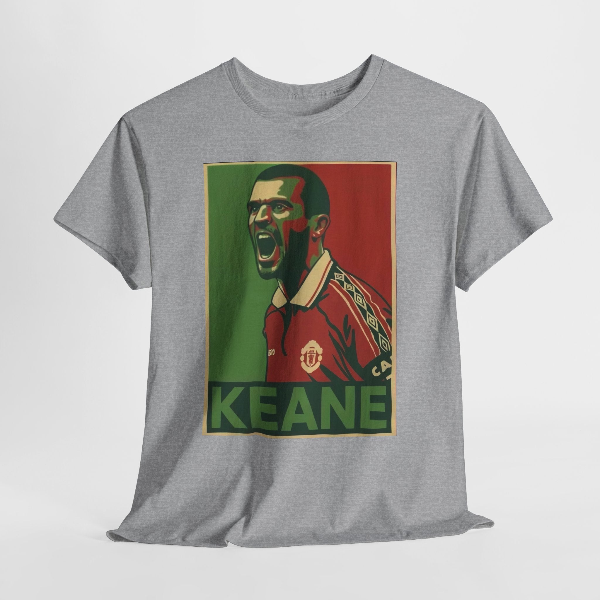 Roy Keane Manchester United Legend Retro Football Tee