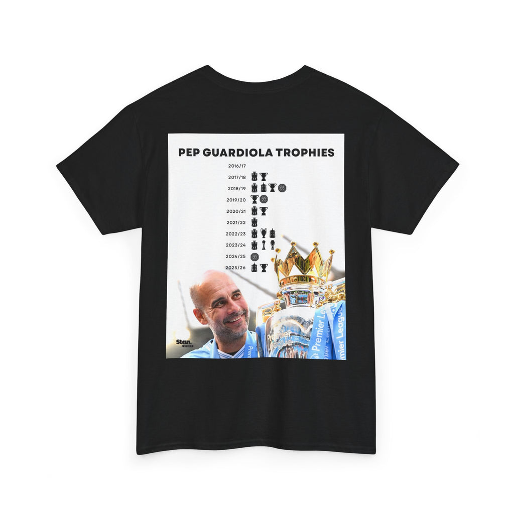 Pep Guardiola Trophies Graphic Tee