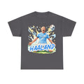 Erling Haaland Anime Fan Tee — Celebratory Football Player Graphic T-Shirt