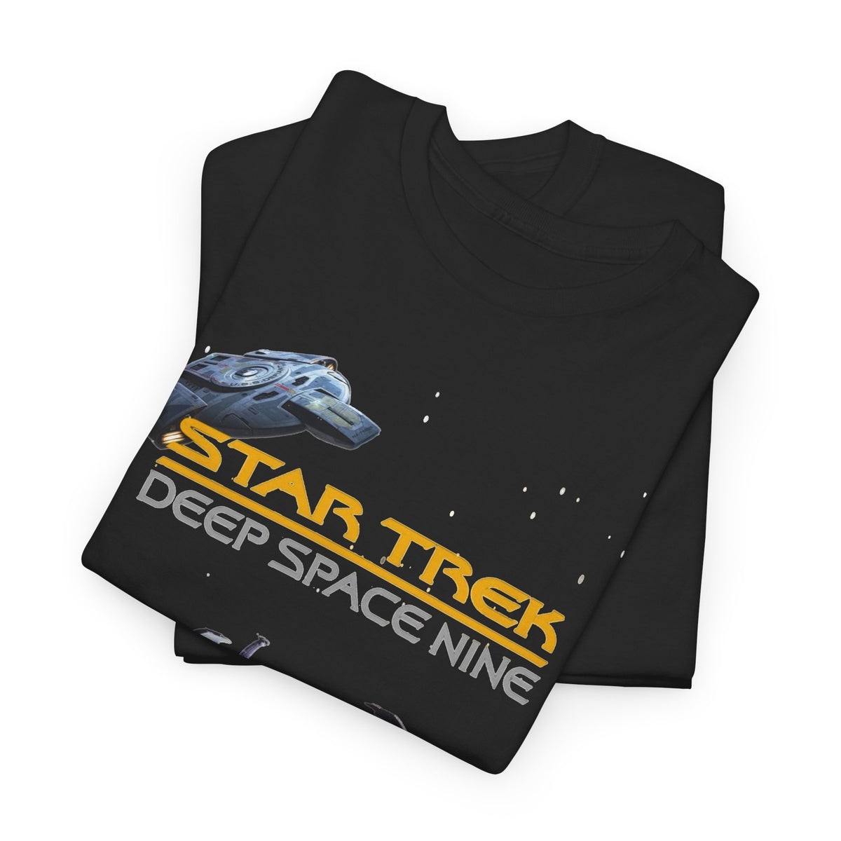 Deep Space Nine Cotton T‑Shirt — Star Trek DS9 Retro Space Tee
