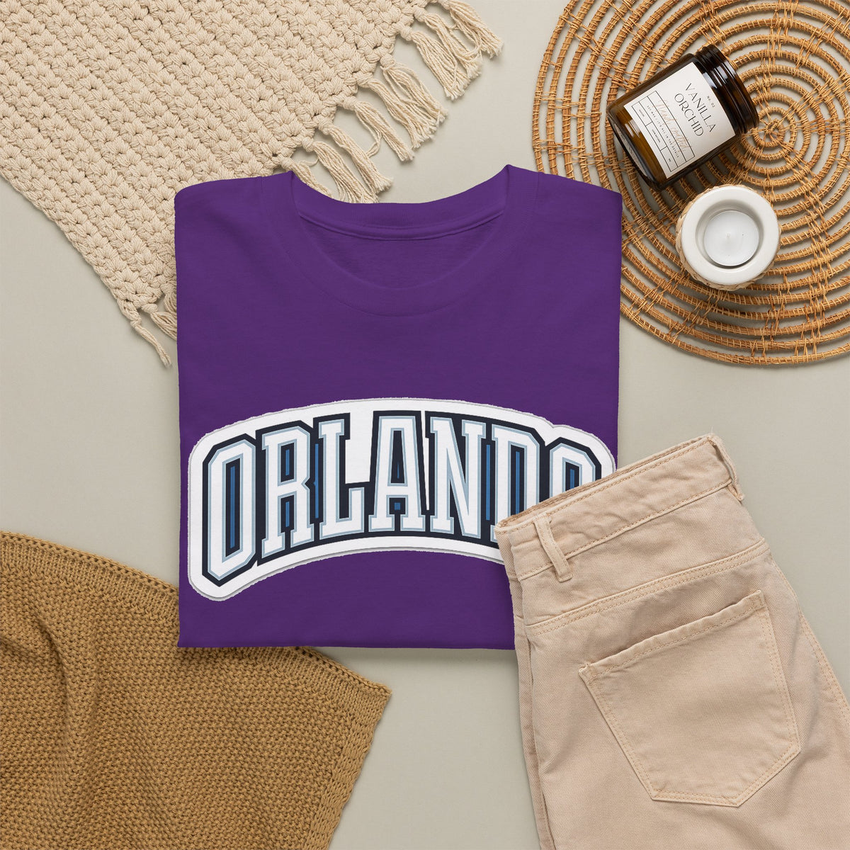 Orlando Arch Tee — City Vintage Style T‑Shirt