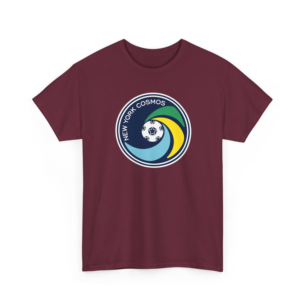 New York Cosmos Retro Logo Cotton T‑Shirt — Vintage Soccer Tee