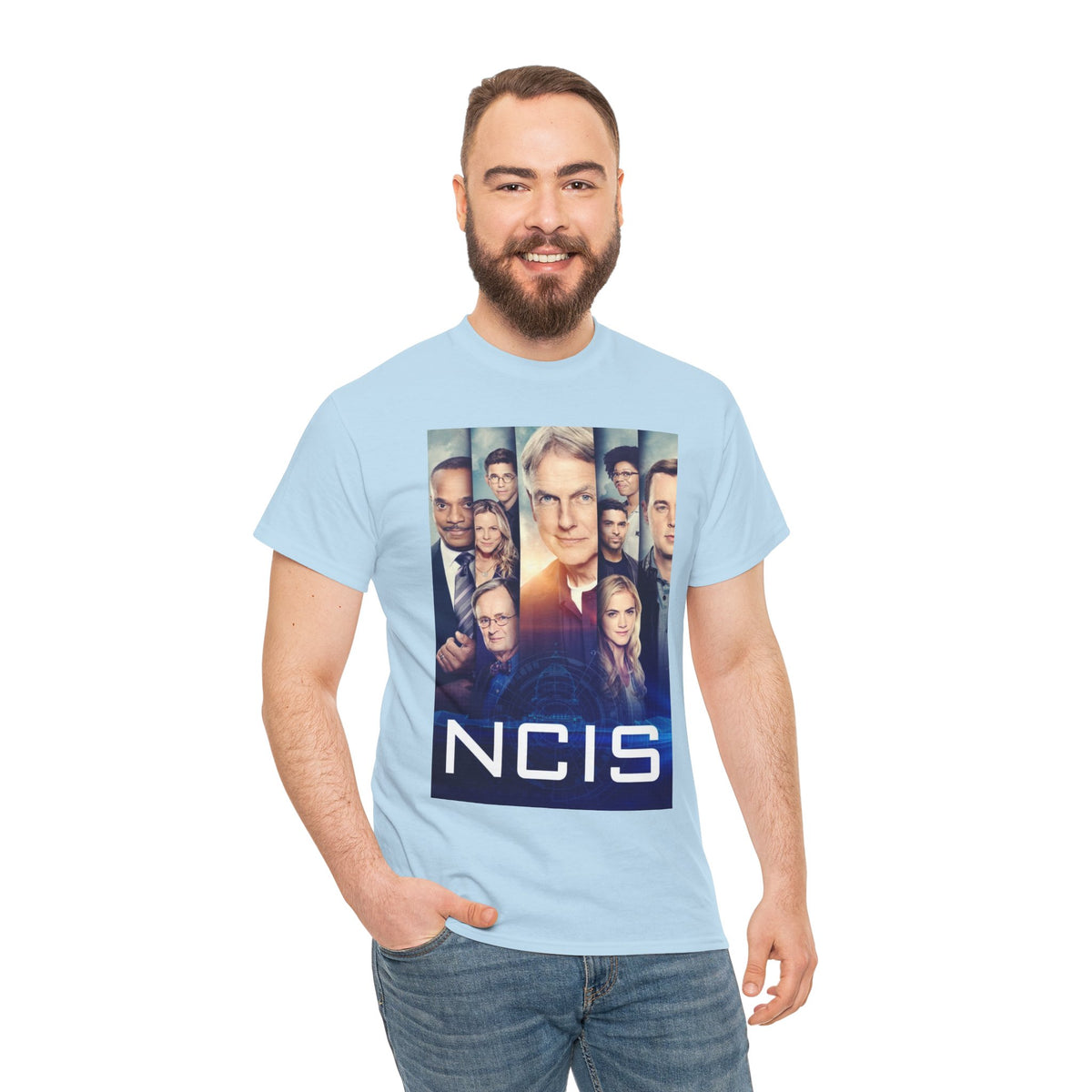 NCIS Cast Graphic Inspired Cotton T-Shirt