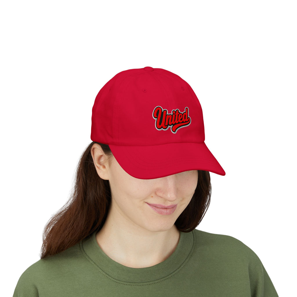 United Script Dad Cap