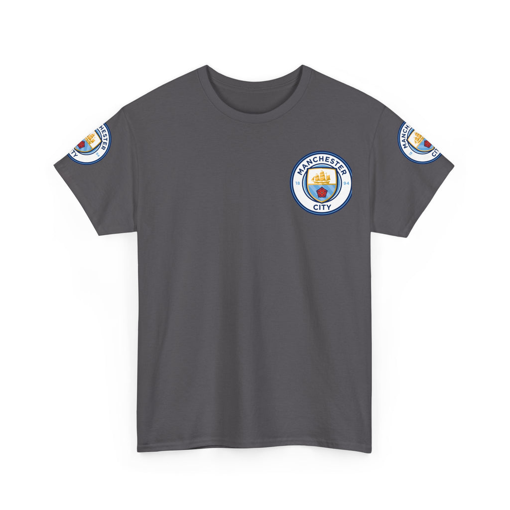 Manchester City Crest T-Shirt — Football Club Logo Tee