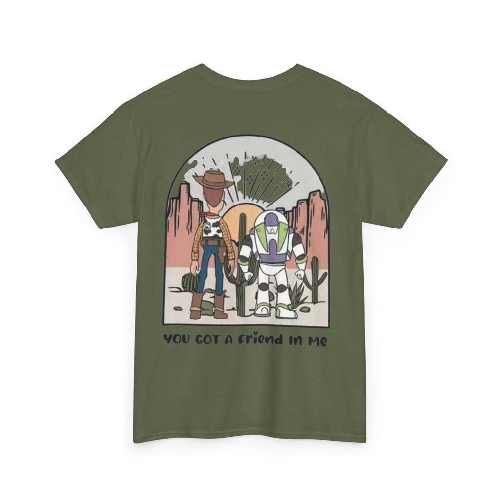 Toy Space Friends T‑Shirt — "You Got a Friend in Me" Graphic Tee