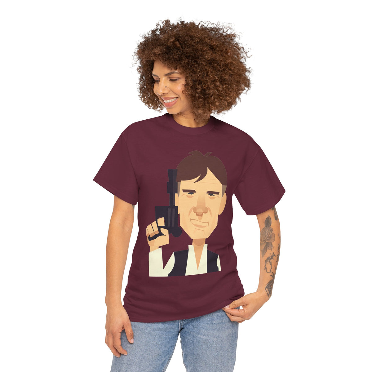 Han Solo Graphic Cotton T-Shirt
