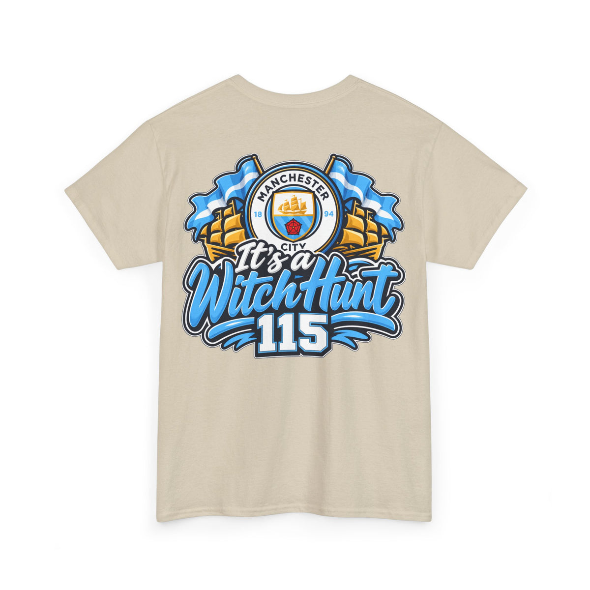 Manchester City It's a Witch Hunt 115 Cotton T-Shirt