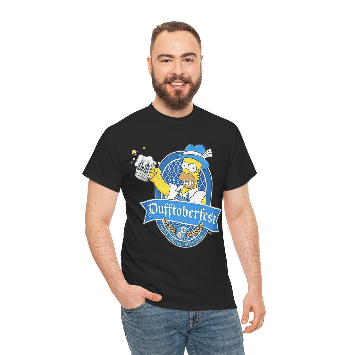 Dufftoberfest Beer Cotton T-Shirt / Tee
