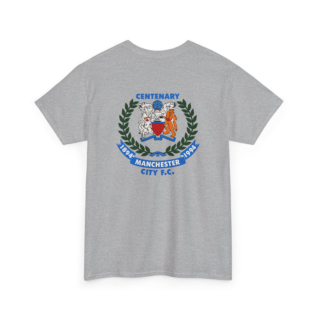 Centenary Manchester City FC Crest Tee — 1894–1994 Commemorative Shirt