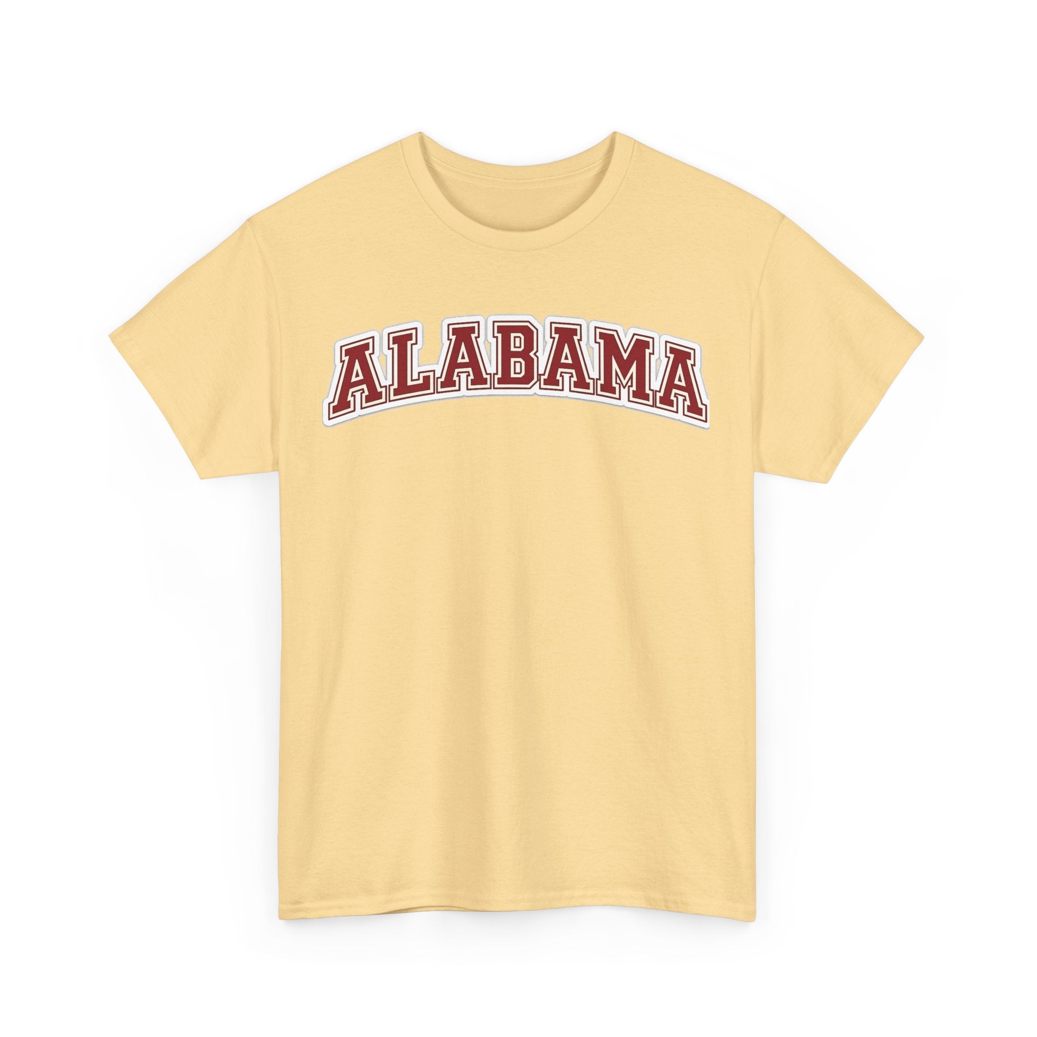 Alabama Arch Logo Tee – Crimson College Pride T‑Shirt
