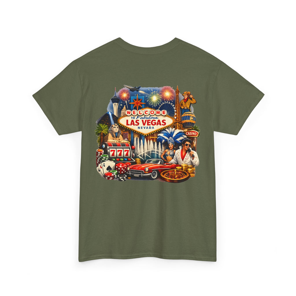 Las Vegas Vintage Collage T‑Shirt