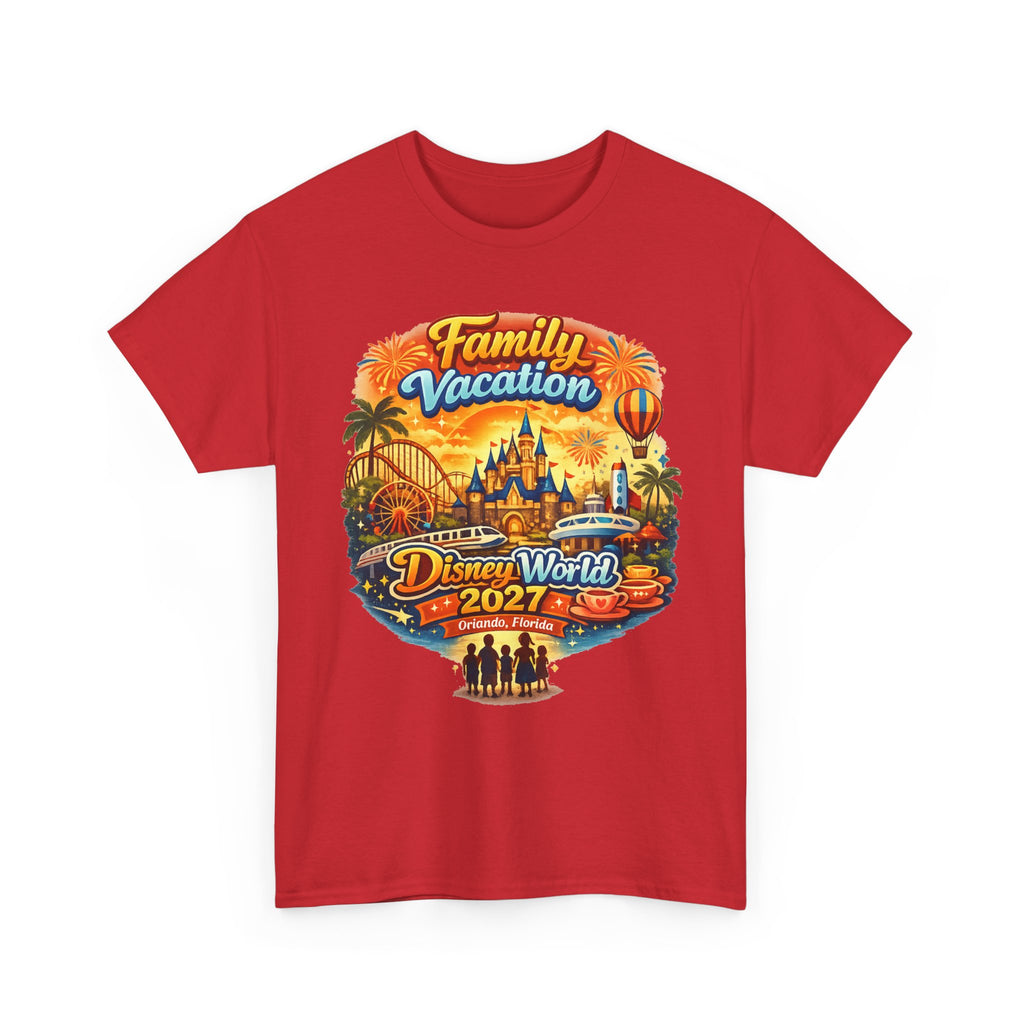 Family Vacation 2027 Tee — Theme Park Souvenir Shirt