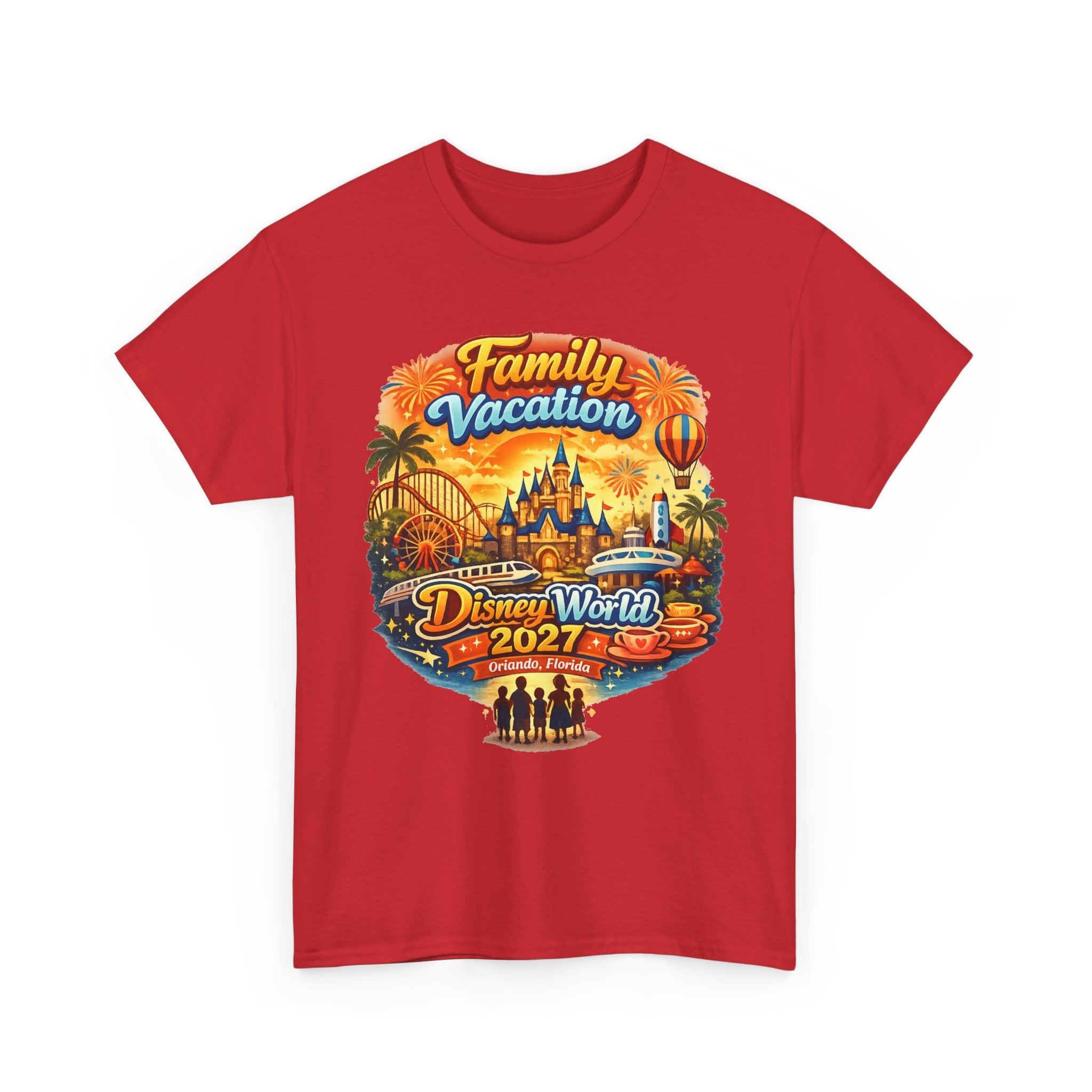 Family Vacation 2027 Tee — Theme Park Souvenir Shirt