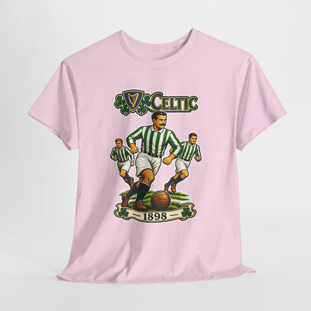 Celtic Football Retro Players Tee — 1898 Vintage Soccer Shirt