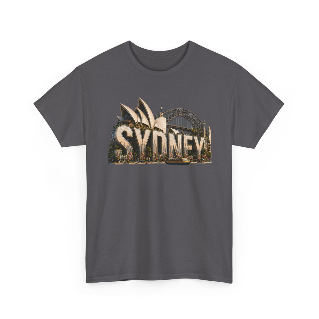 Sydney Landmark T‑Shirt — Vintage Sydney Opera House & Harbour Bridge Tee