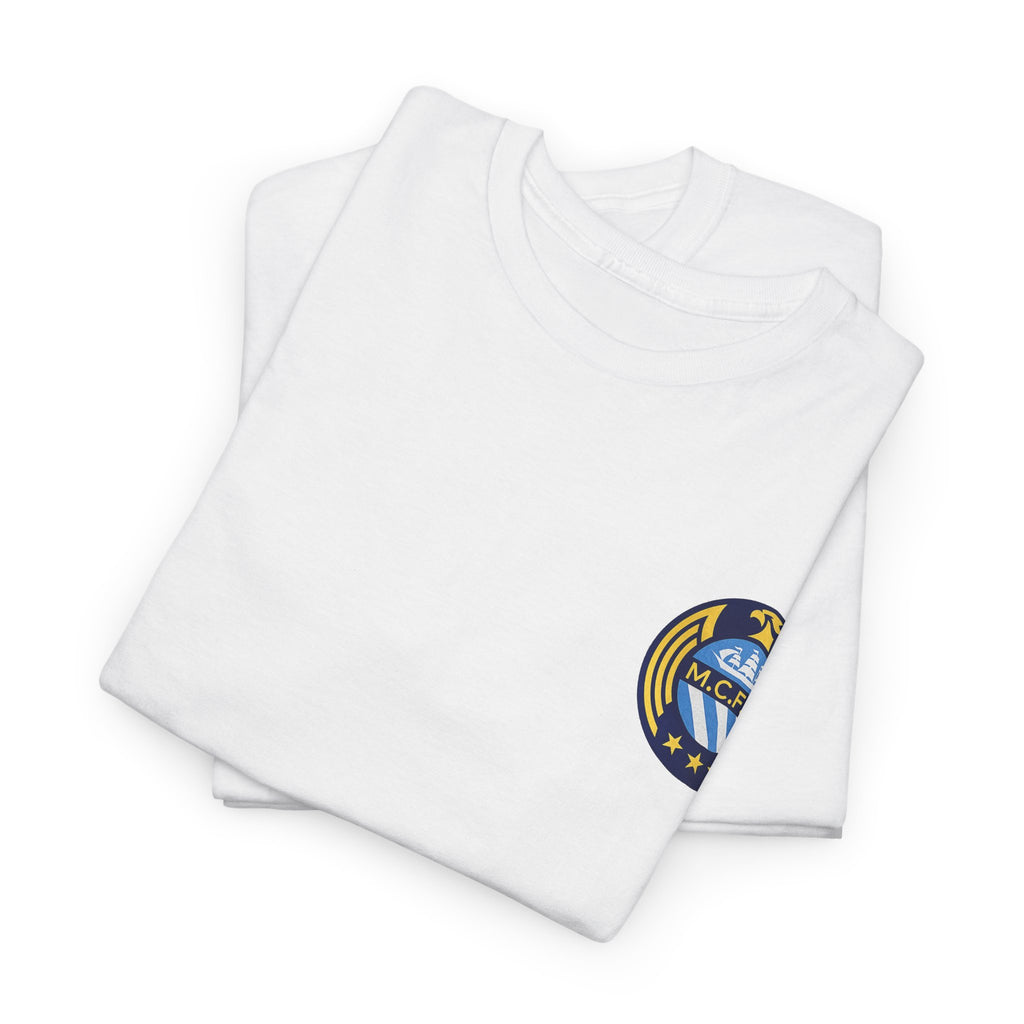 MCFC Unofficial Crest / Badge Tee — Nautical Compass Emblem Shirt