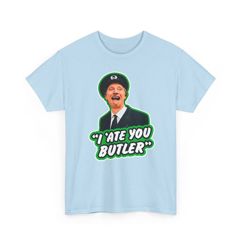 I Ate You Butler T-Shirt — Funny Retro Butler Graphic Tee
