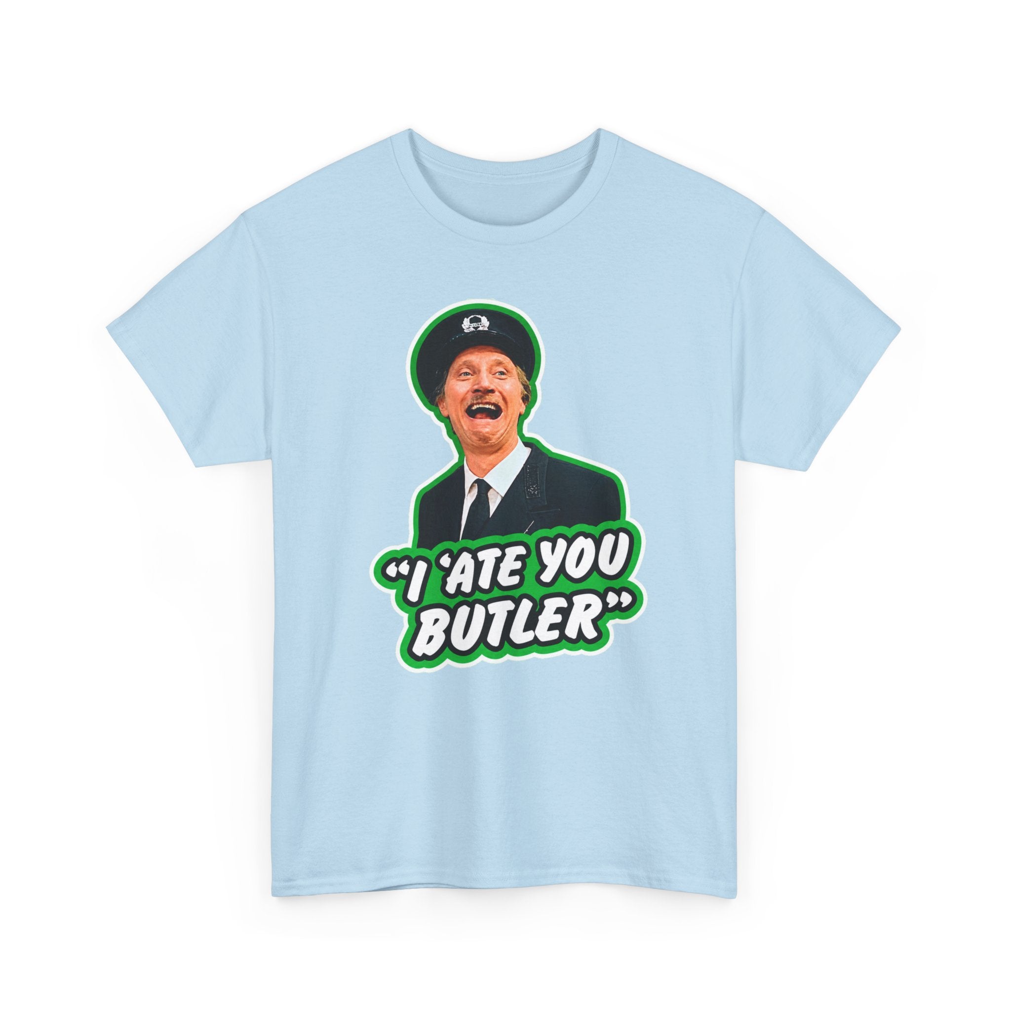 I Ate You Butler T-Shirt — Funny Retro Butler Graphic Tee