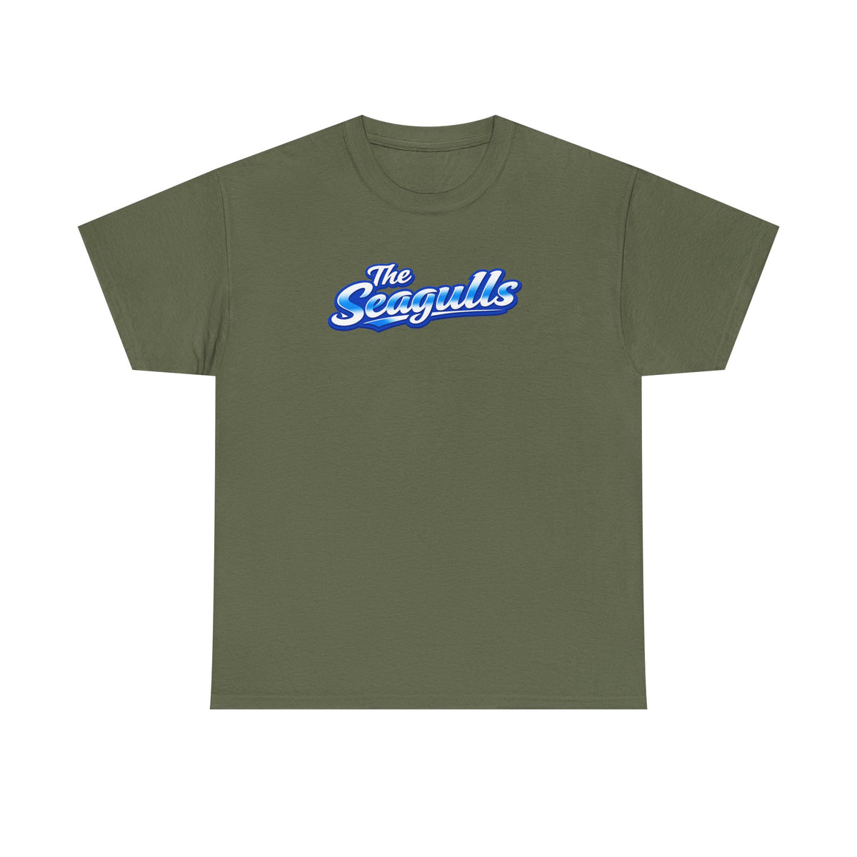 Seagulls Football Script Logo Cotton T-Shirt
