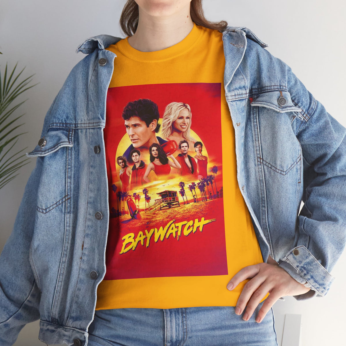 Baywatch Movie Poster Cotton T-Shirt