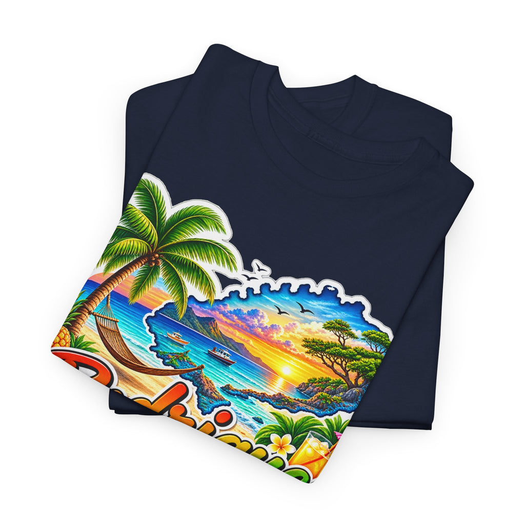 Rodrigues Island Tropical Tee — "Relax Your Soul" Beach Vacation T-Shirt