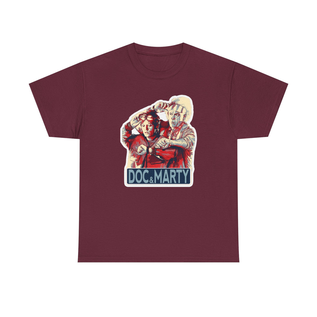 Doc & Marty Retro Graphic Cotton Tee