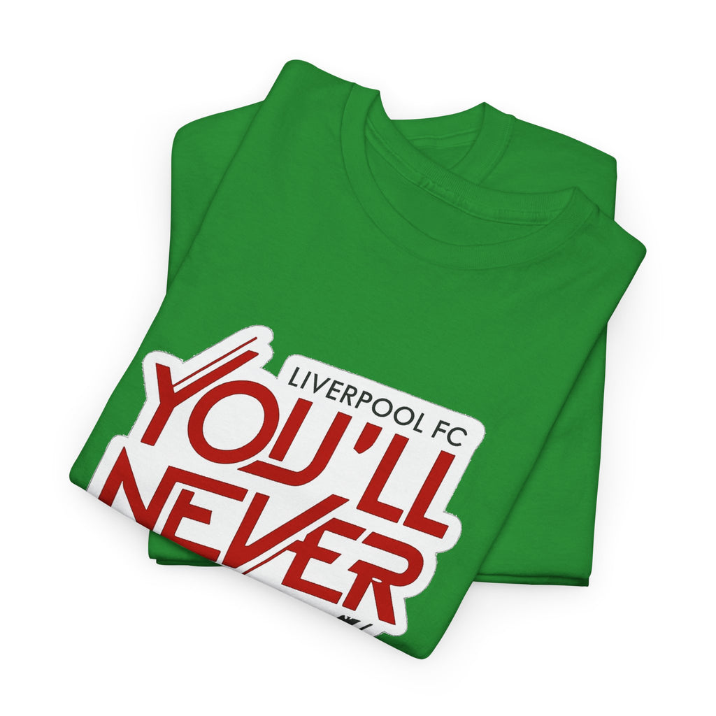 Liverpool You'll Never Walk Alone Cotton T-Shirt — Liverpool FC Fan Tee