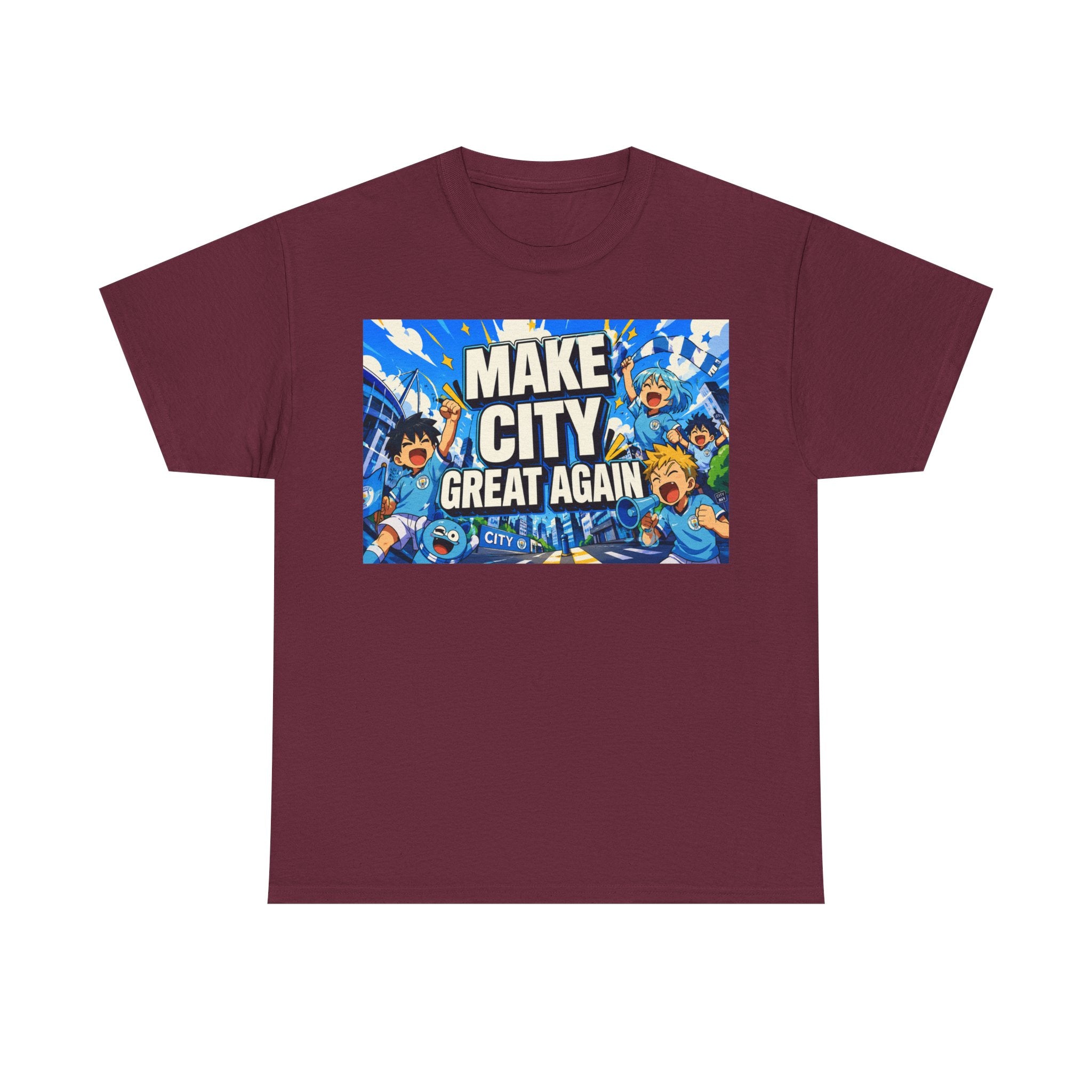 Make City Great Again Graphic Tee — Urban Skateboard Streetwear T-Shirt