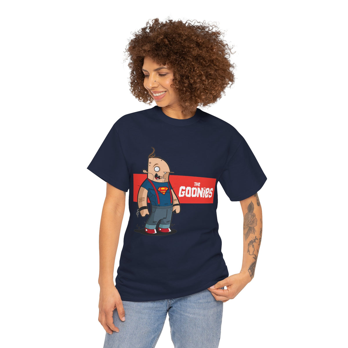 The Goonies Inspired Character Tee — Cartoon Sloth Graphic T‑Shirt