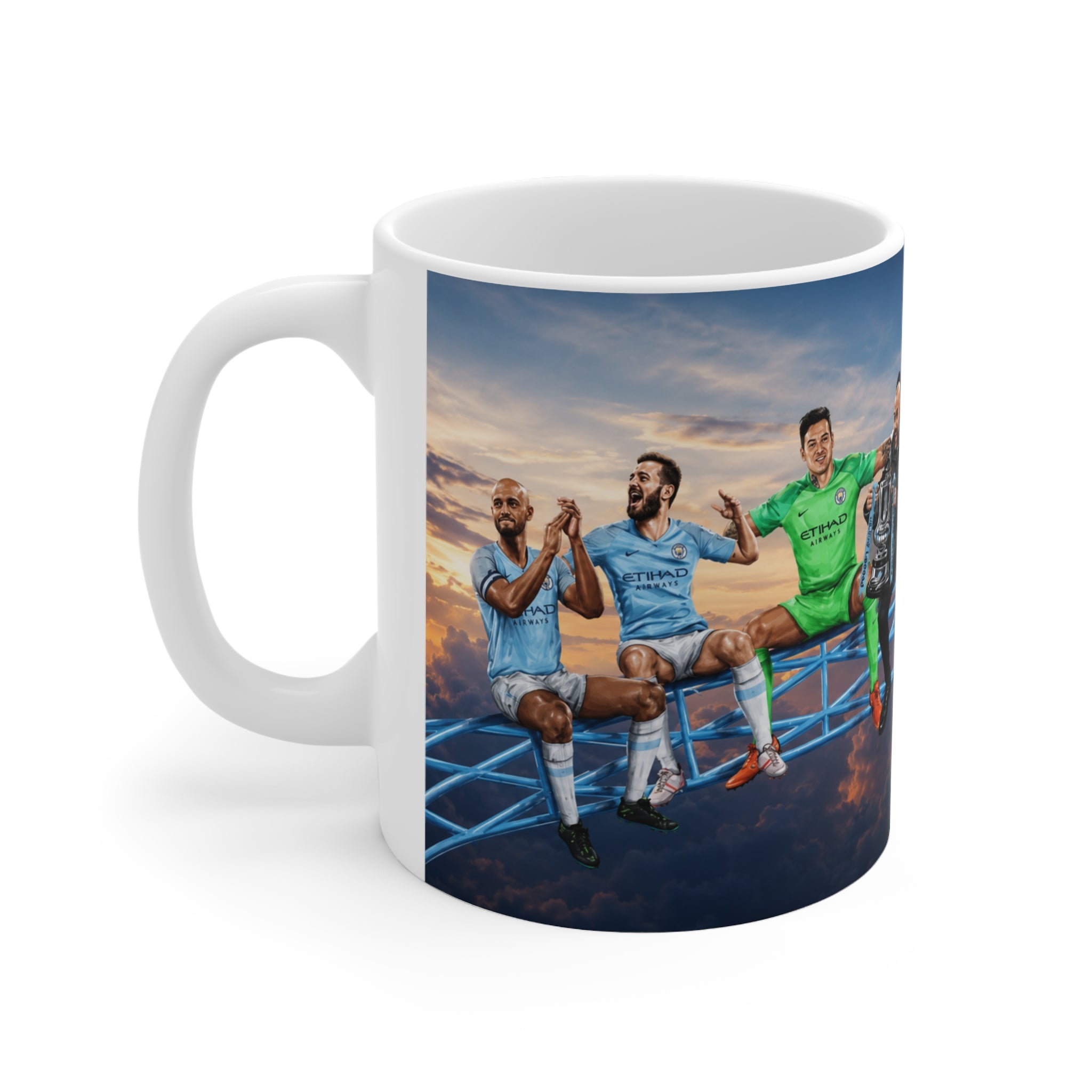 Manchester City FA Cup Winners Ceramic Coffee Mug – 11oz & 15oz