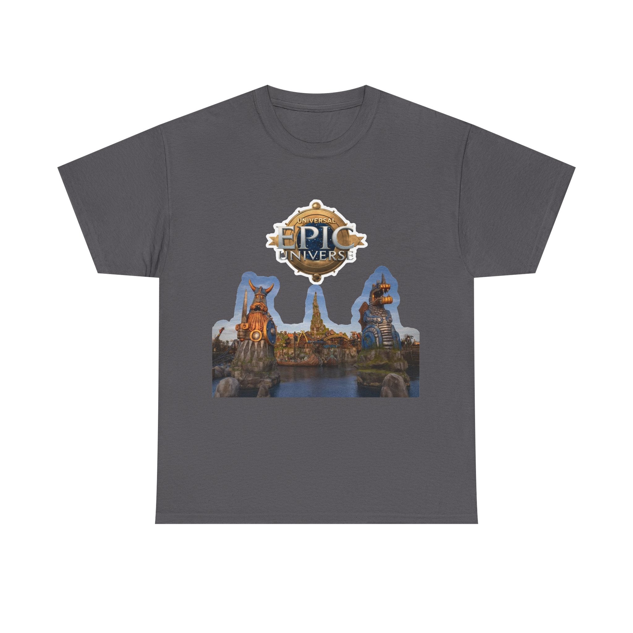 Epic Universe Theme Park T‑Shirt — Iconic Entrance Graphic Tee