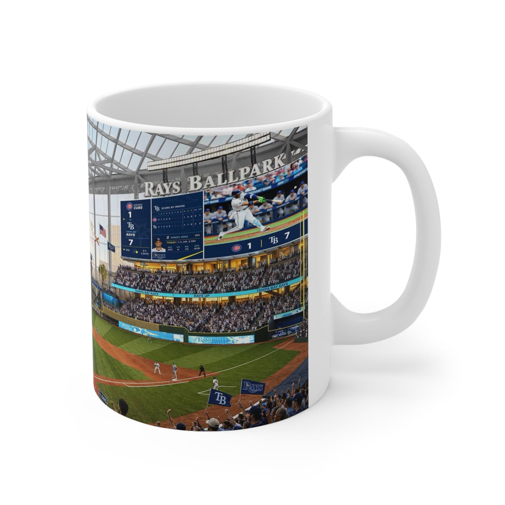 Baseball Stadium Photo Mug – Tampa Bay Game Day Ceramic Coffee Cup (11oz & 15oz)