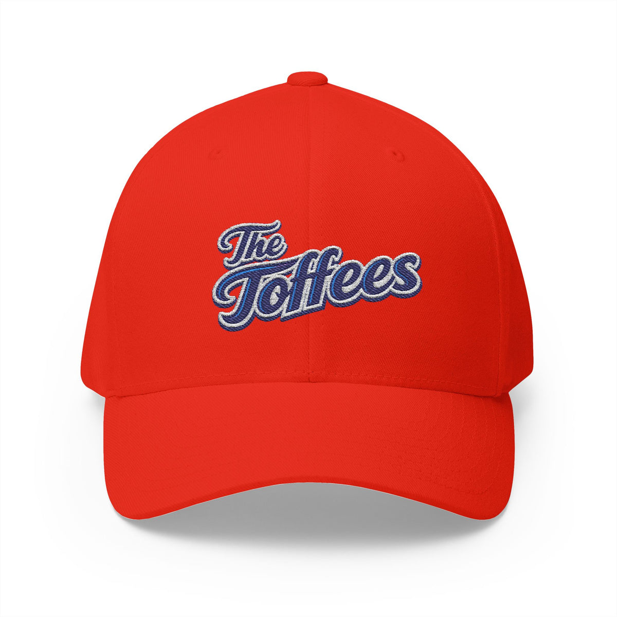 Embroidered 'The Toffees' Baseball Cap - Classic White Team Hat