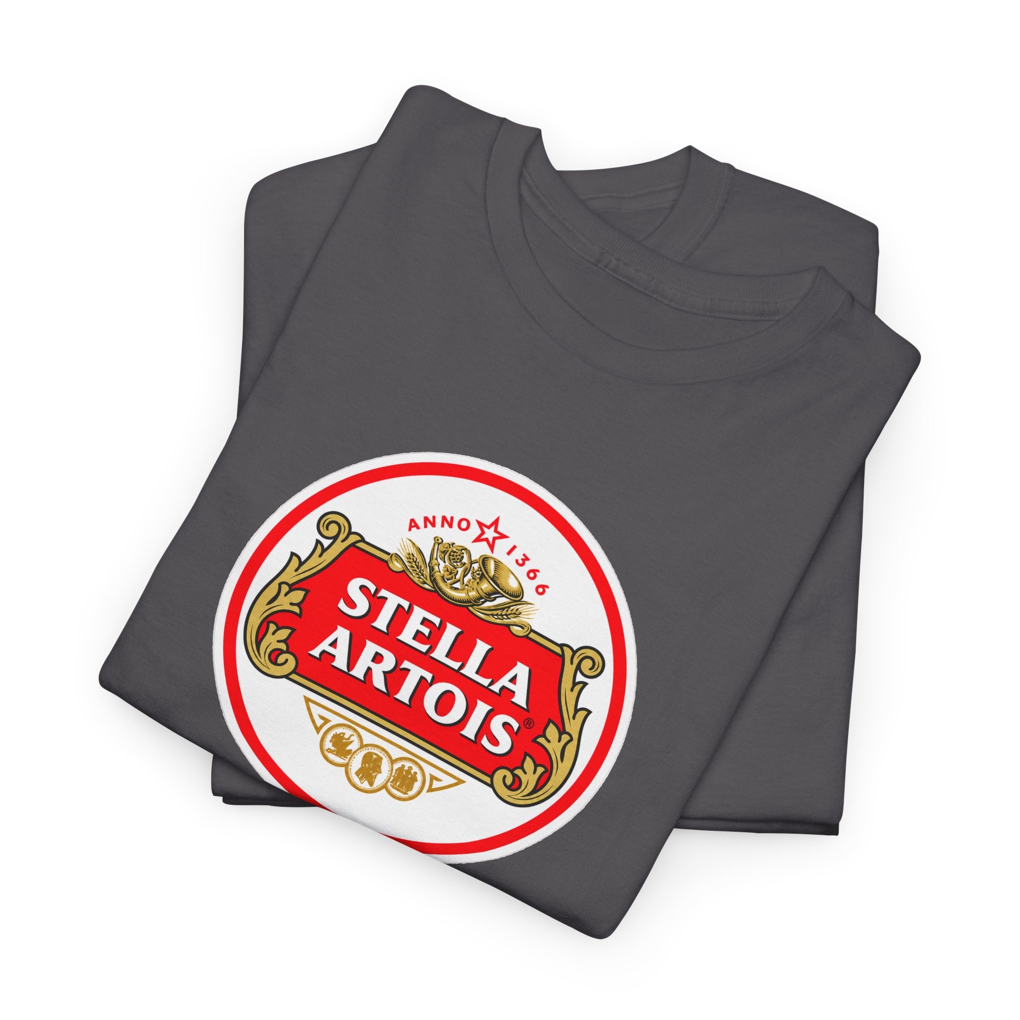 Beer Logo T-Shirt — Stella Artois Inspired Vintage Crest Tee