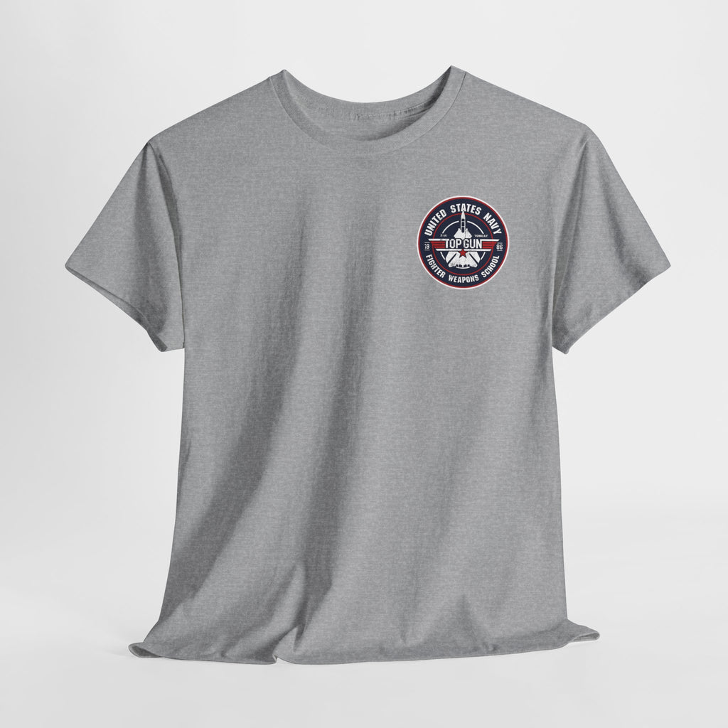 US Navy Top Gun School T-Shirt — 'High Speed' Vintage Cotton T-Shirt