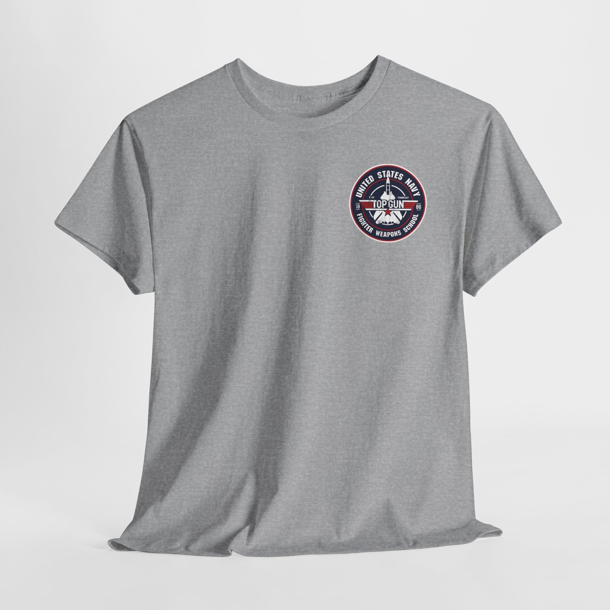 US Navy Top Gun School T-Shirt — 'High Speed' Vintage Cotton T-Shirt