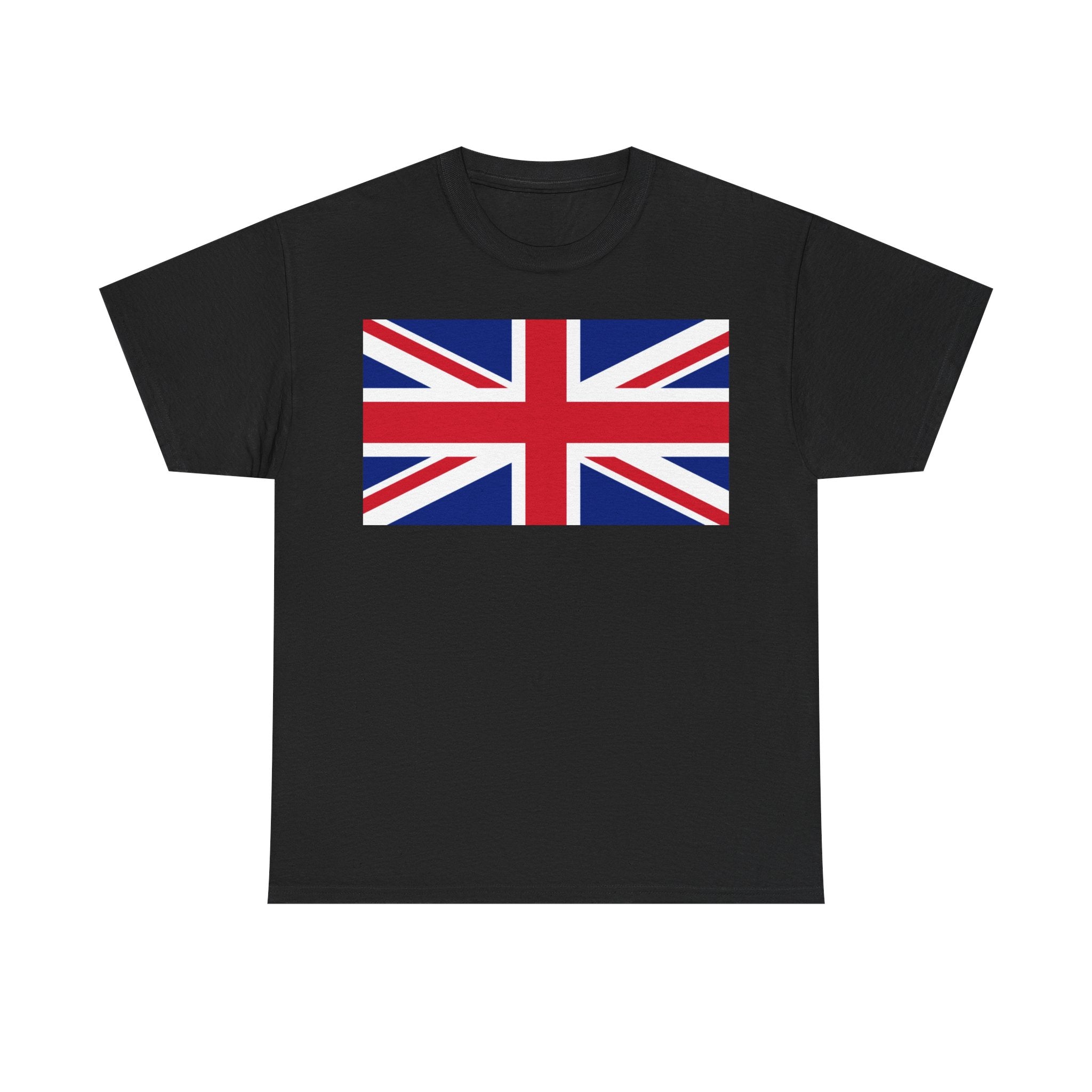 Union Jack Flag T‑Shirt — British Flag Tee for UK Pride & Travel