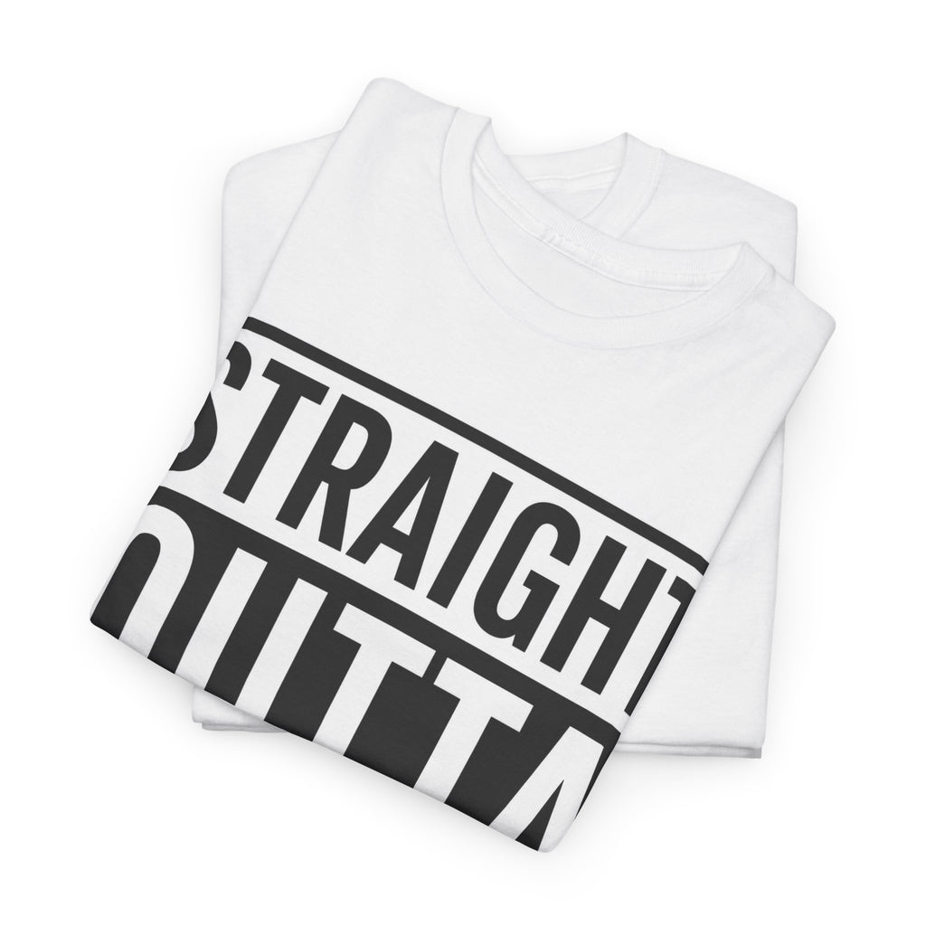 T-Shirt — "Straight Outta Money" Graphic Tee
