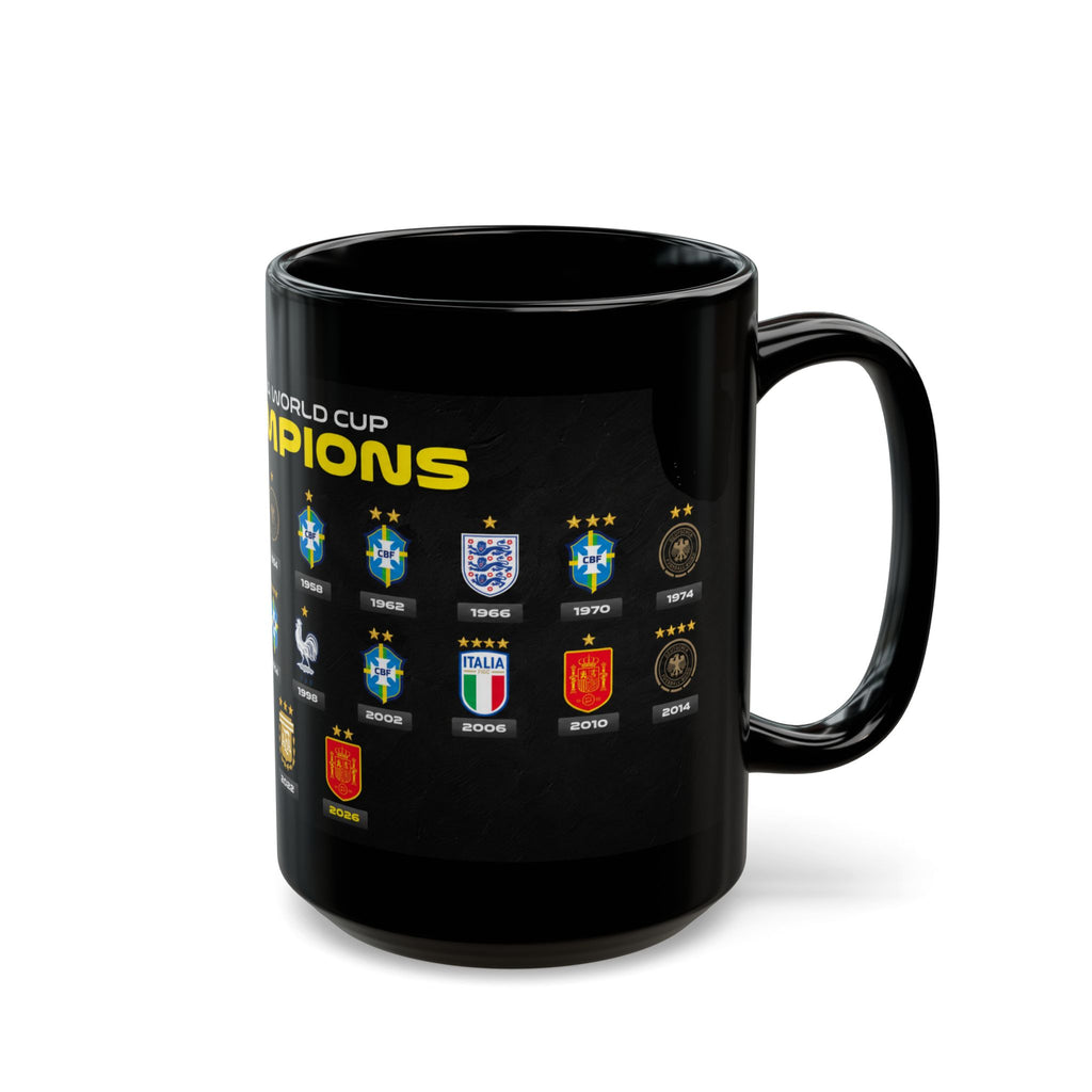 World Cup Champions Mug — All FIFA Winners Coffee Cup (11oz/15oz)