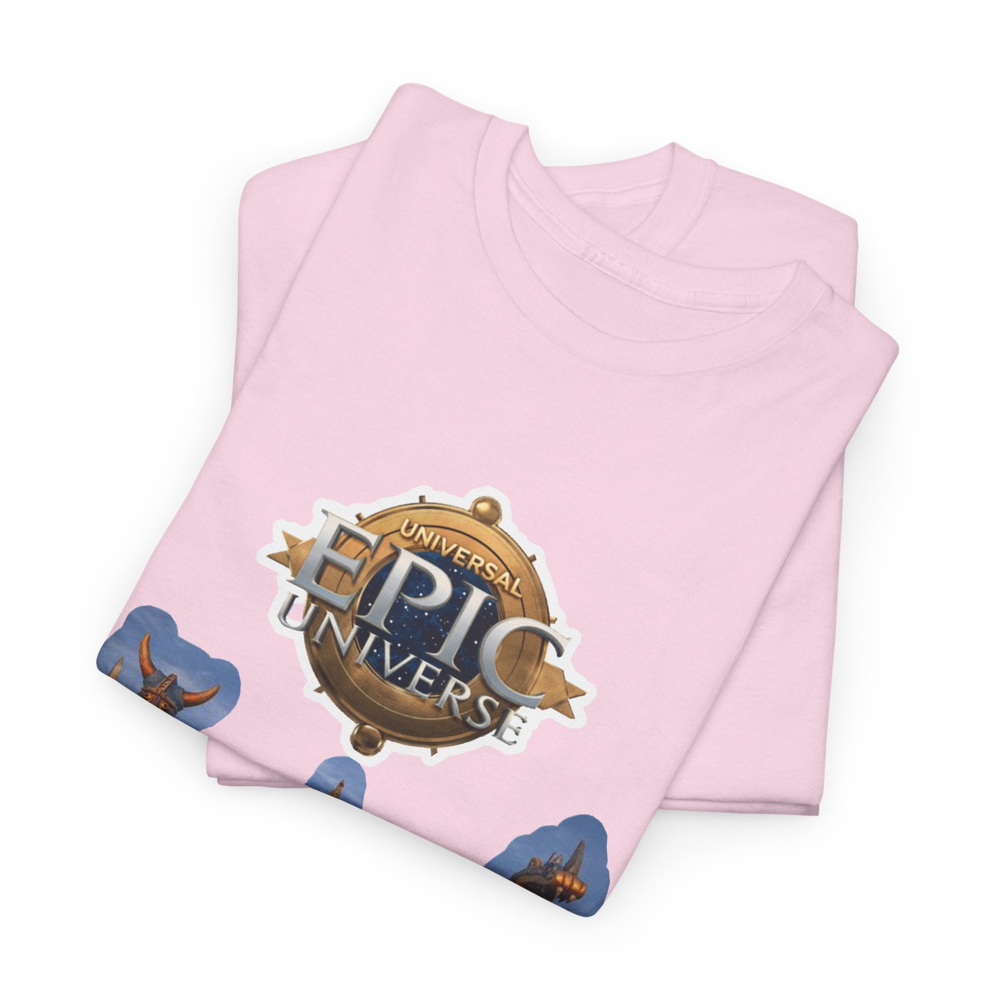 Epic Universe Theme Park T‑Shirt — Iconic Entrance Graphic Tee