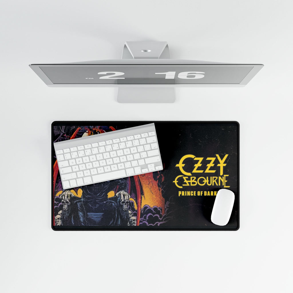 Ozzy Osbourne 'Prince of Darkness' Gaming Desk Mat — Rock Band Mousepad Desk Pad