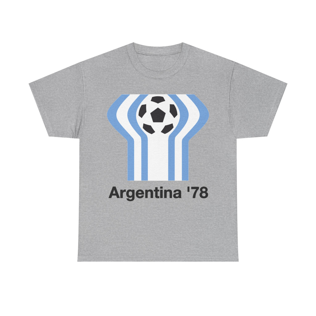 Argentina '78 Soccer T-Shirt — Retro World Cup Football Tee