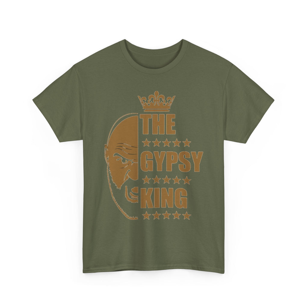 Gypsy King T-Shirt — Bold Tyson Fury Boxing Tribute Tee