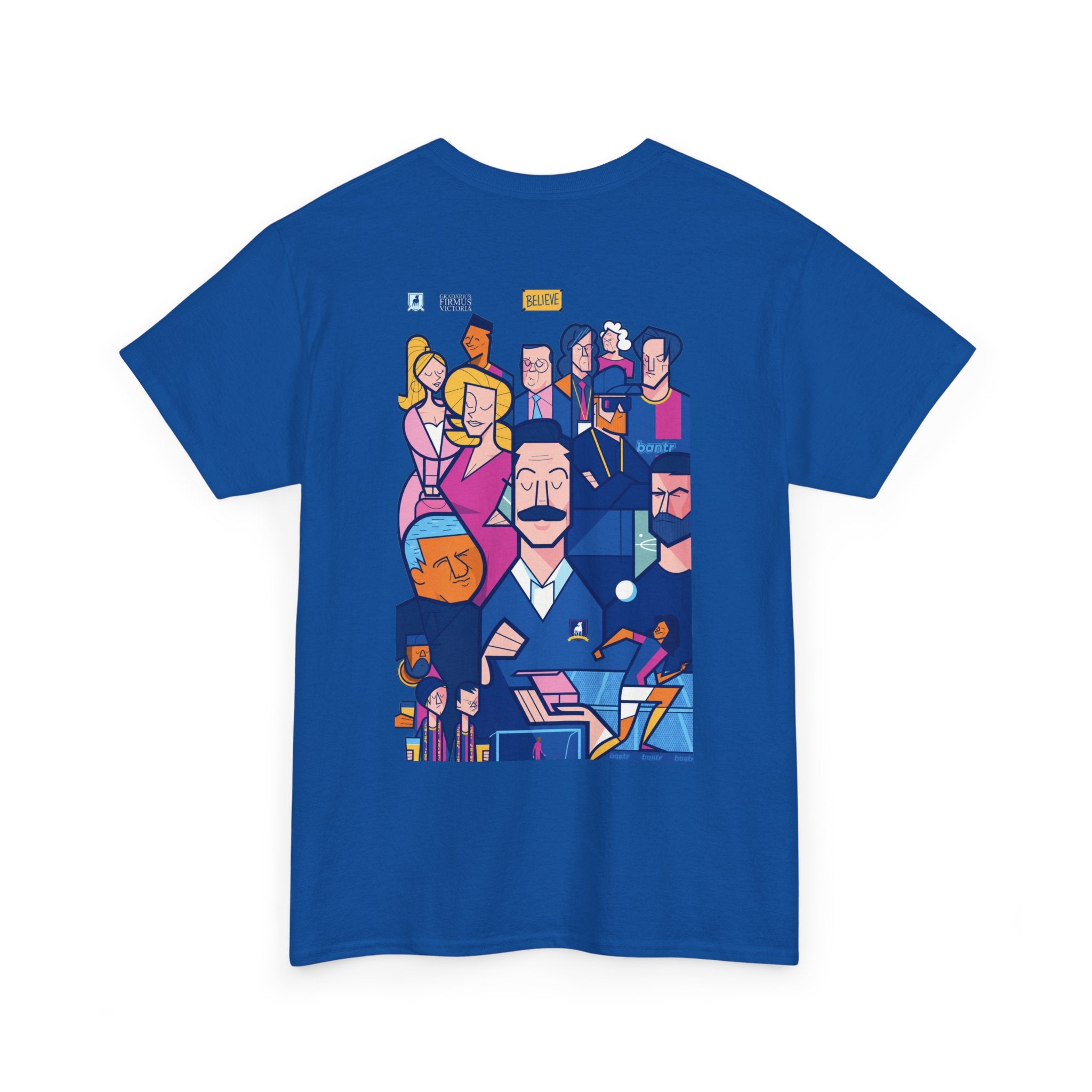 Ted Lasso Inspired Graphic Tee — Retro Team Illustration