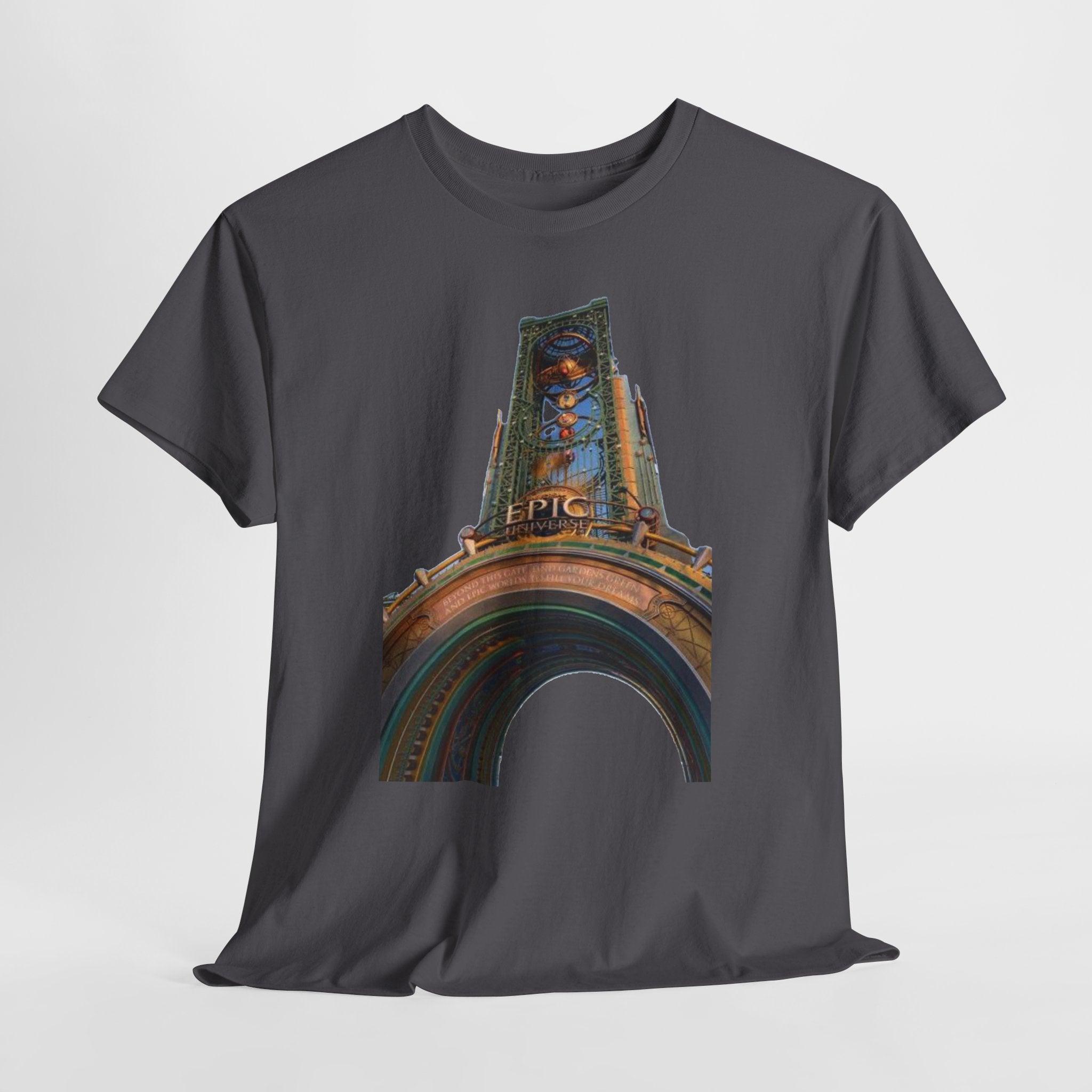 Epci Universe Vintage Theater Arch Graphic Tee — 'Epic' Retro Marquee T-Shirt