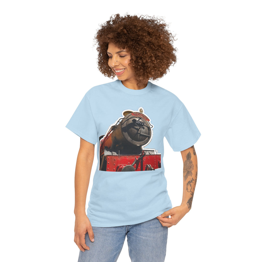 Hogwarts Express Steam Engine Train T-Shirt – Vintage Locomotive Graphic Tee